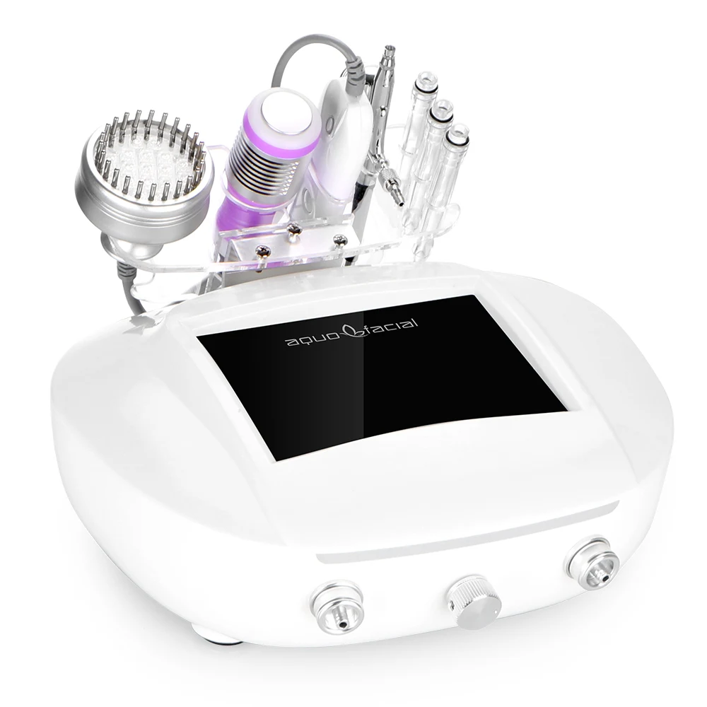 

Multifunction 5 In 1 Microdermabrasion Blackhead Pore Cleaner Ultrasonic Therapy Skin Scrubber Dirty Removal Machine