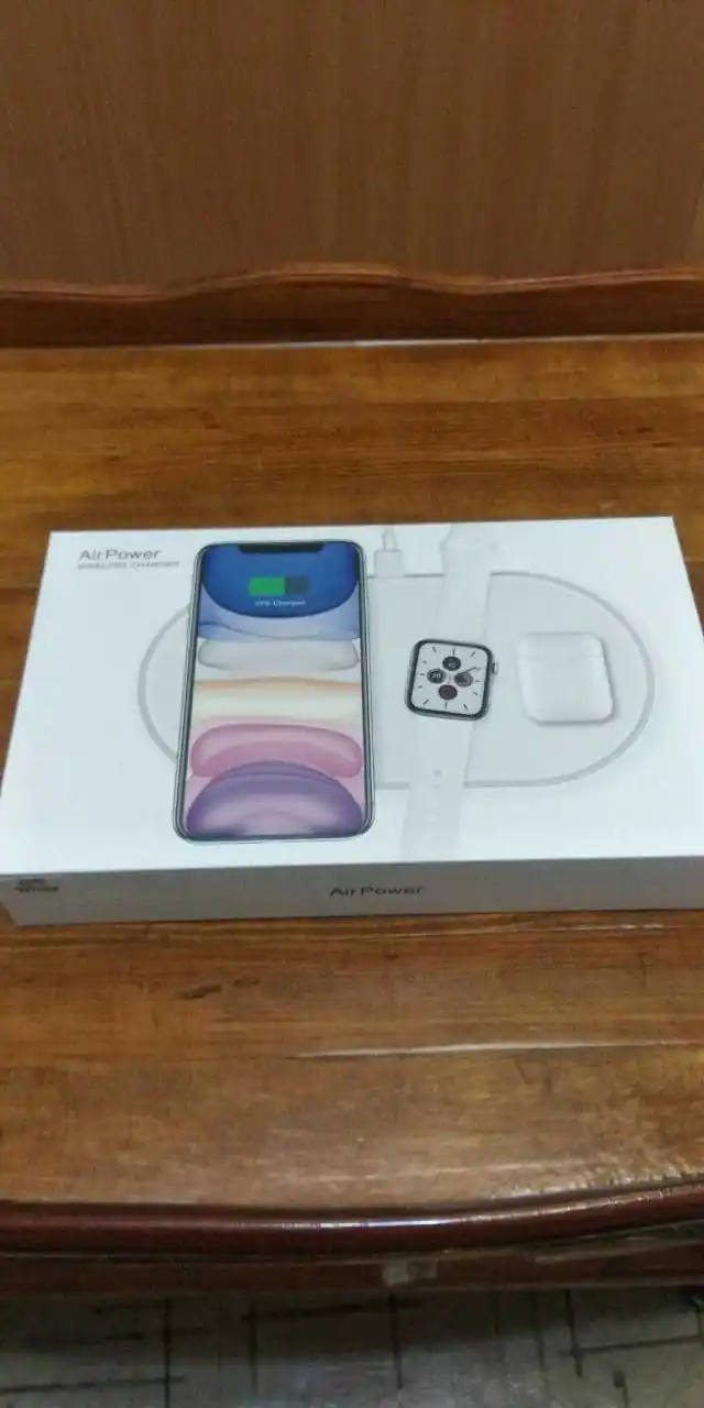 AirPower Wireless Charging 3 Devices Mat for Fast charger Charger in 1 Qi watch Airpods iPhone Androide | Мобильные телефоны и