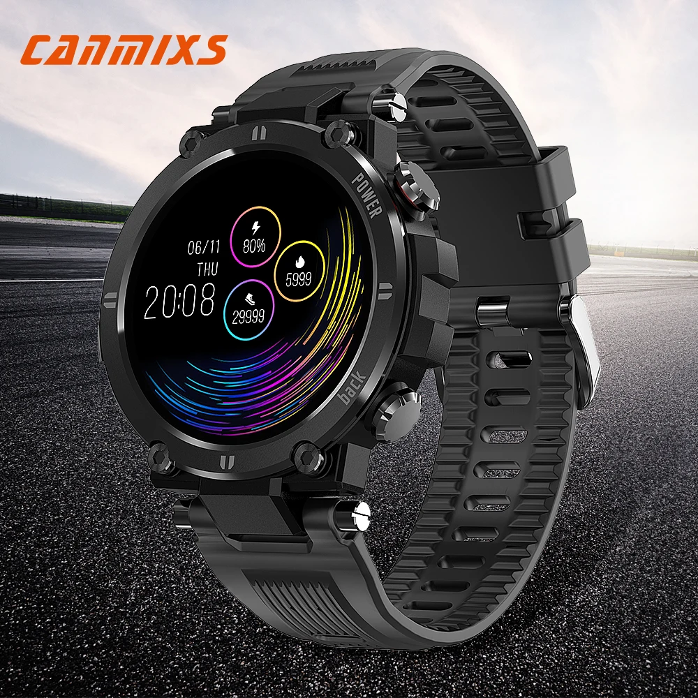 

Мужские Смарт-часы CanMixs Pro 2022, фитнес-браслет с функцией измерения кровяного давления
