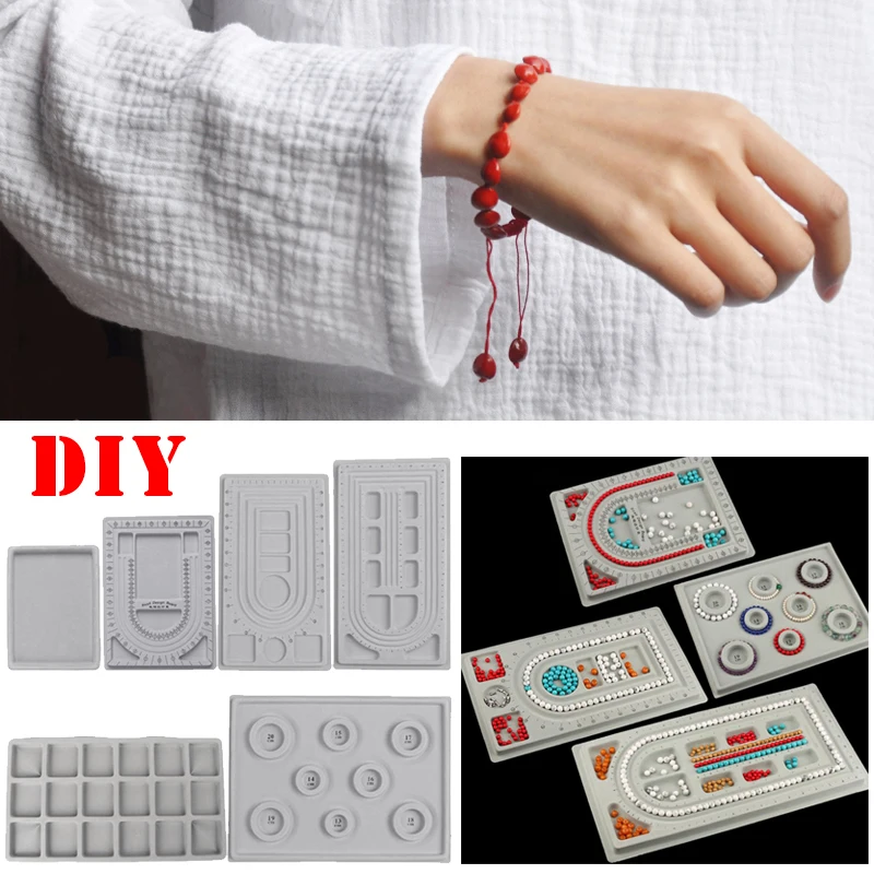 Поднос DIY доска из бисера ювелирные изделия Бисероплетение Стекались Ремесло инструмент леди пластины в сборе браслет ожерелье Бисероплетение DIY ремесло инструмент Аксессуары