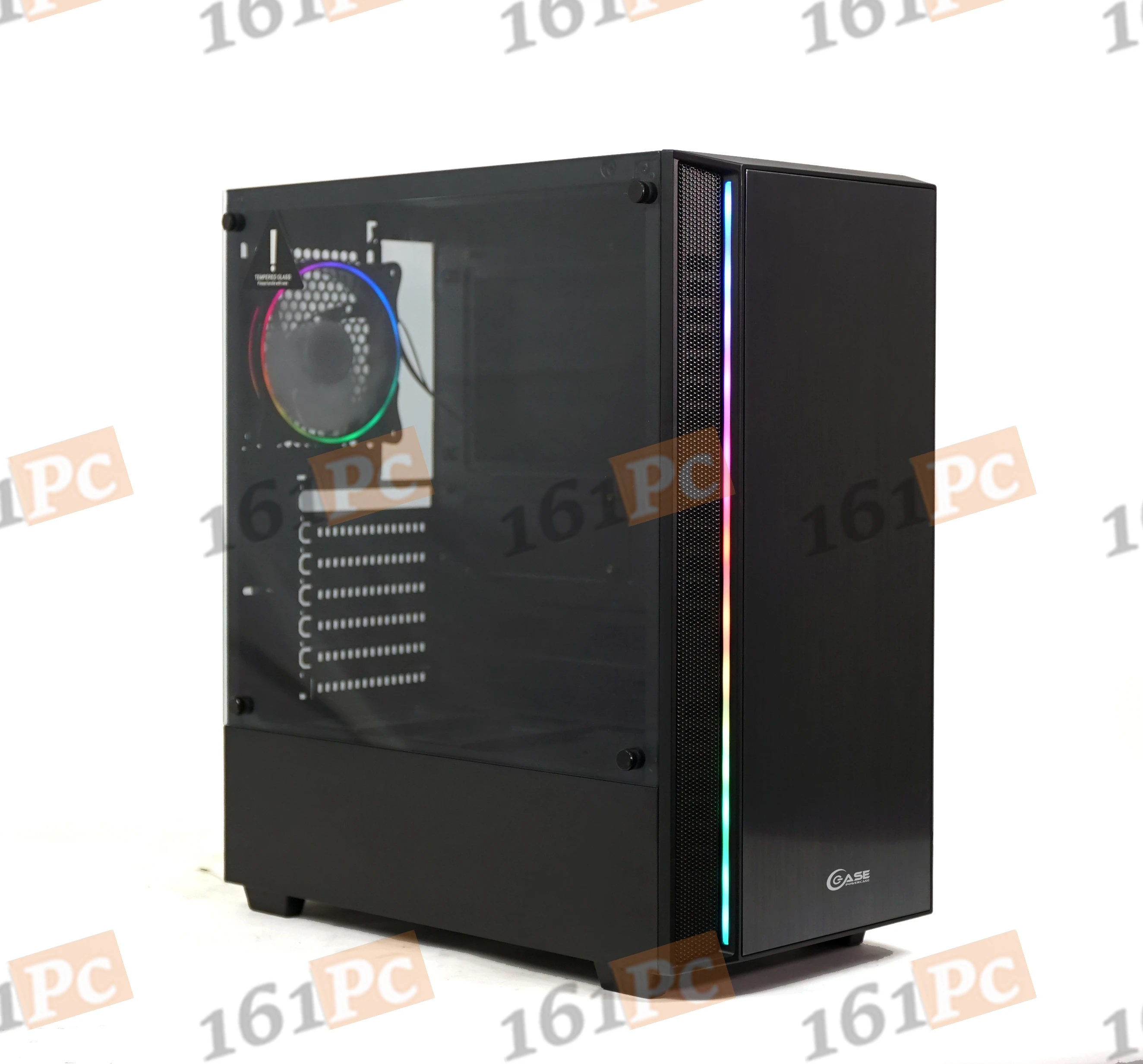 Game PC case for computer Gamer powercase Alisio D3 argb 2 х120mm + 1x120mm fan strip ATX (cadb-f2a1) game | Компьютеры и офис