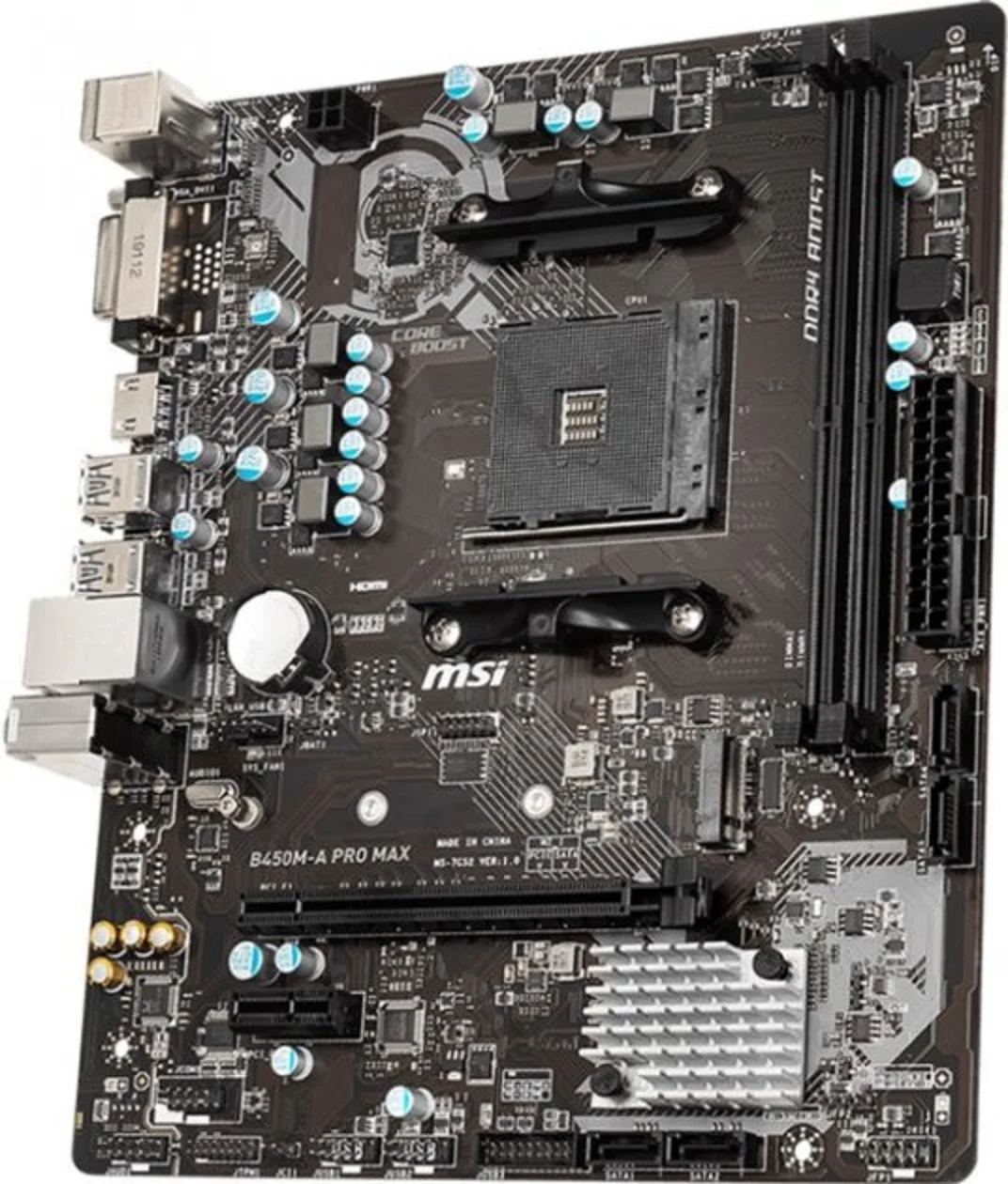 B450M-A ская PCI-Ex16 MSI Pro Max (sAM4 AMD B450 ) | Компьютеры и офис