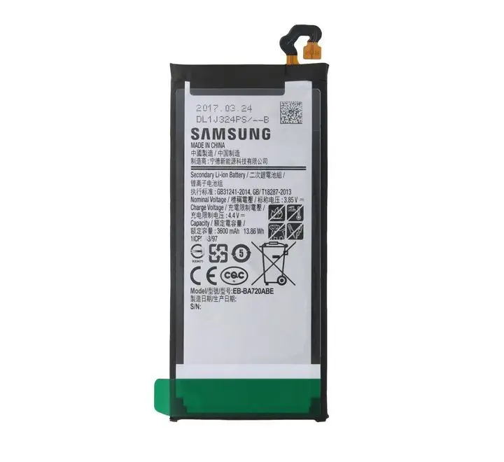 

Samsung A7 2017 A720 Battery EB-BA720ABE 3600 mAh.