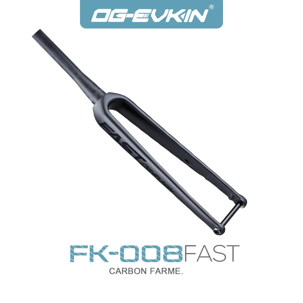 OG-EVKIN FK008 гравийная вилка с Карбоновым диском 700 * 35C 12x100 сквозная ось для