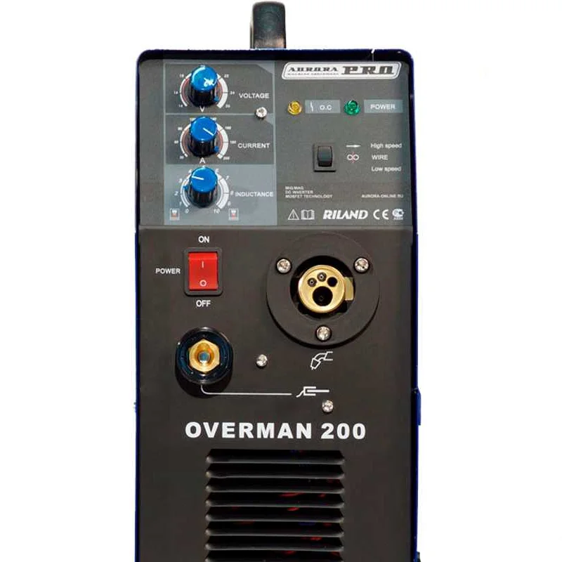 Инверторный сварочный полуавтомат AuroraPRO OVERMAN 200 (MOSFET) mig mag аппарат|Сварочные