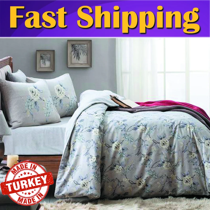 Mathilde фланелевый набор пододеяльников с двойным размером бежевый 100% хлопок на