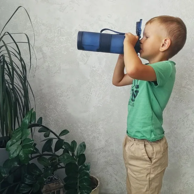 Спортивные Бутылки для воды 500 ML Протеин шейкер путешествий на открытом воздухе