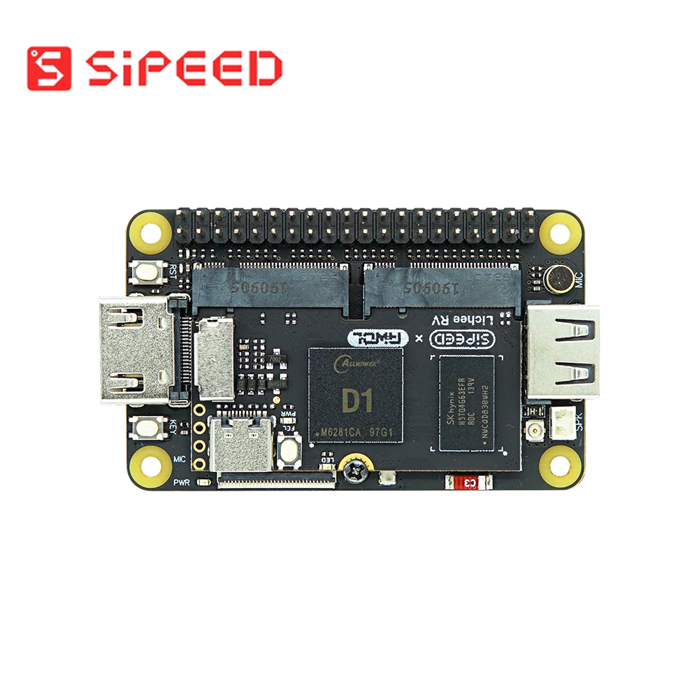 Sipeed Lichee RV Dock Allwinner D1 плата разработки RISC-V Linux стартовый комплект | Компьютеры и