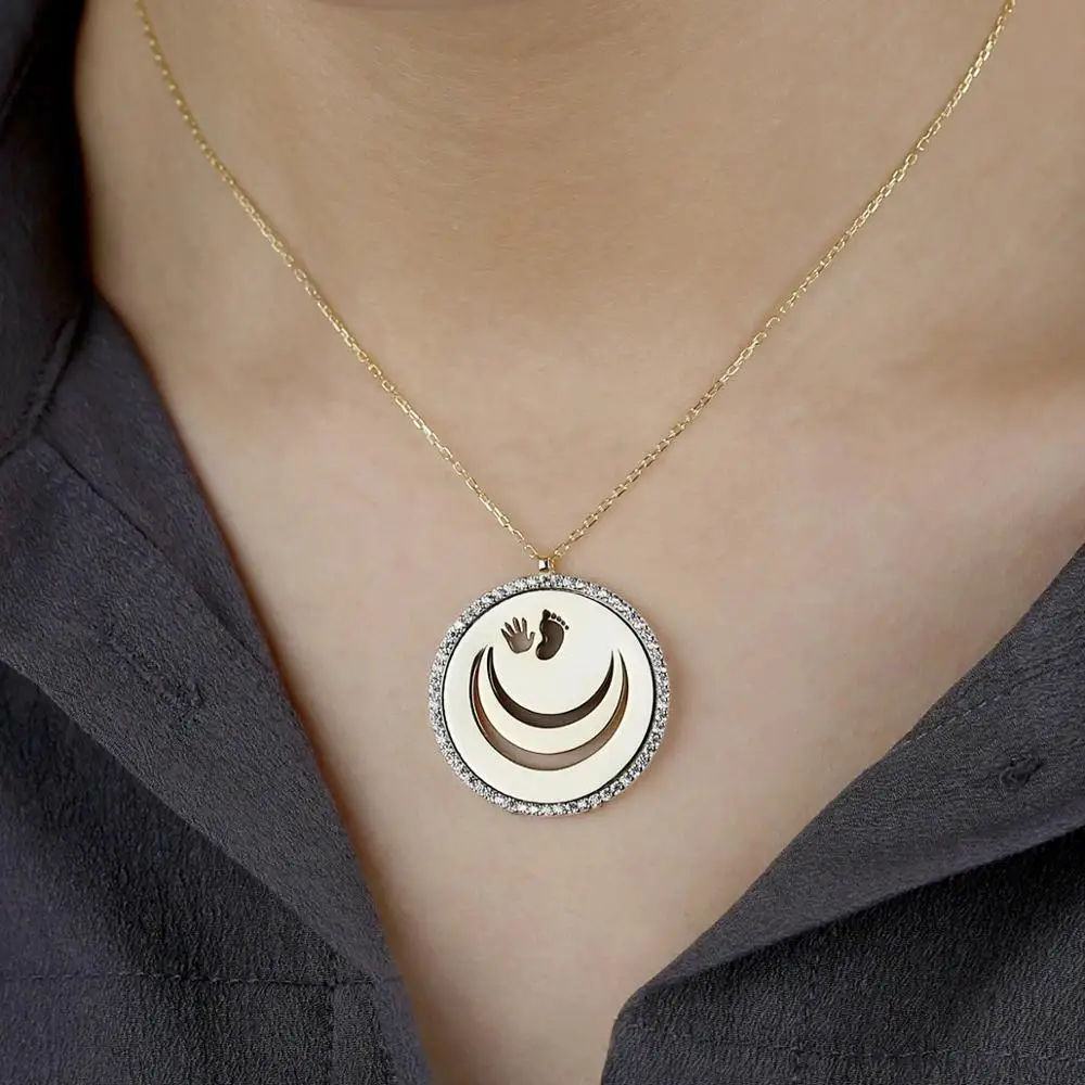 

Женское серебряное колье Vaoov