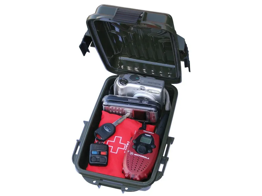MTM Ammo Travel Survivor Dry Box 10&quot x 7&quot 3&quot Plastic Коробка водонепроницаемая S1072 11| |
