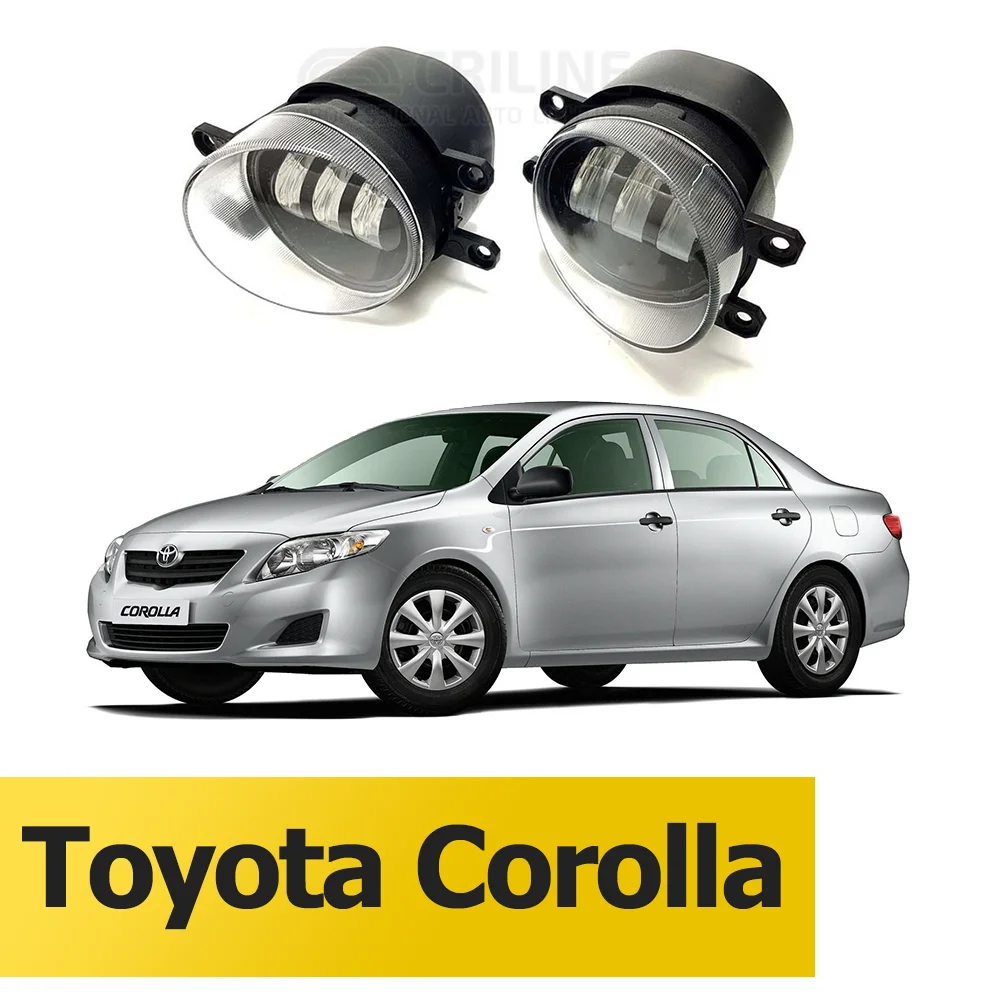 Светодиодные LED противотуманные фары ПТФ Toyota Corolla тойота королла | Автомобили и