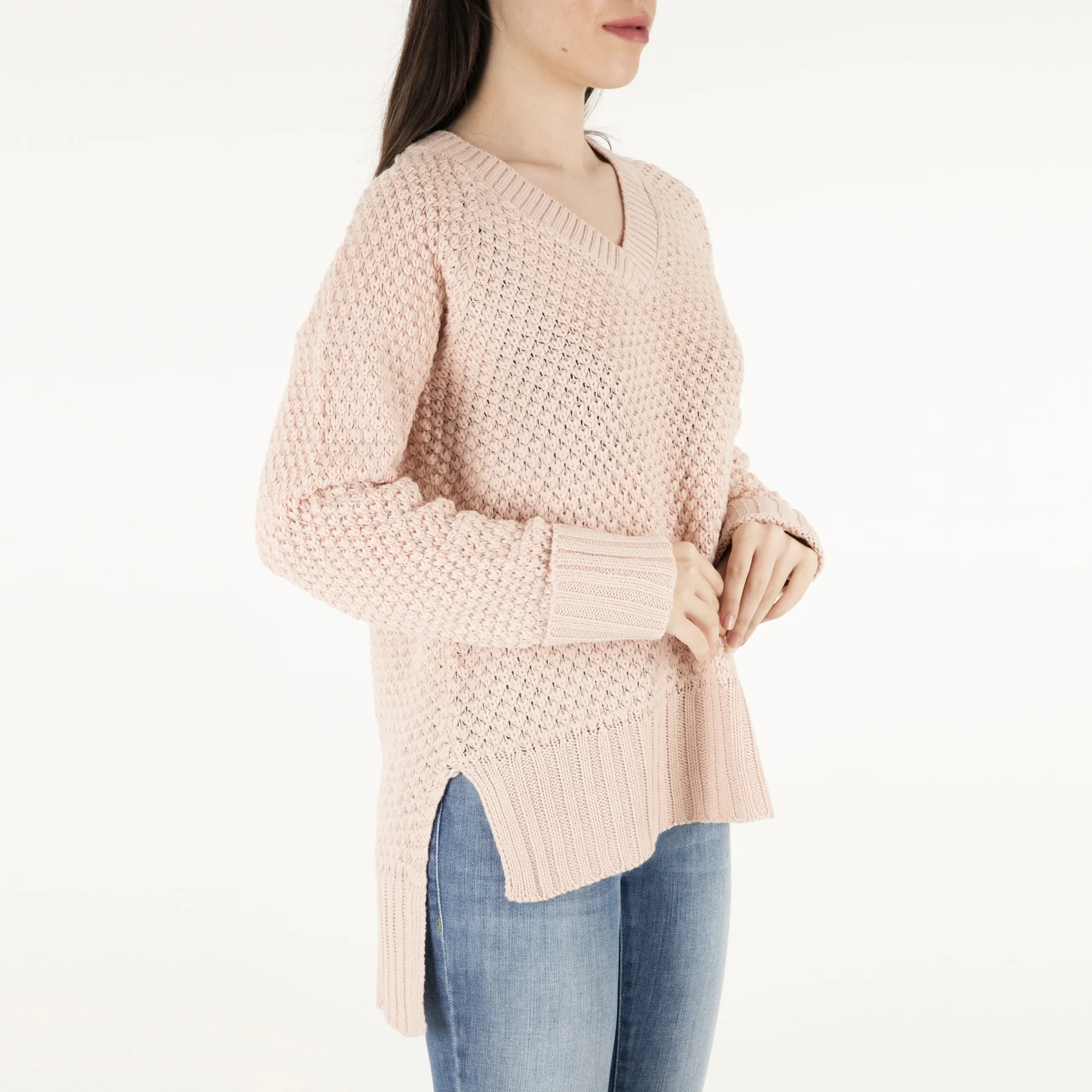 Женская блузка с v образным вырезом Vero Moda VMAMI SURF LS 10203602| |