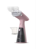 steam vertical iron hand garment steamer travel portable machine home appliance pink grey kiwi wrinkle remover practical using