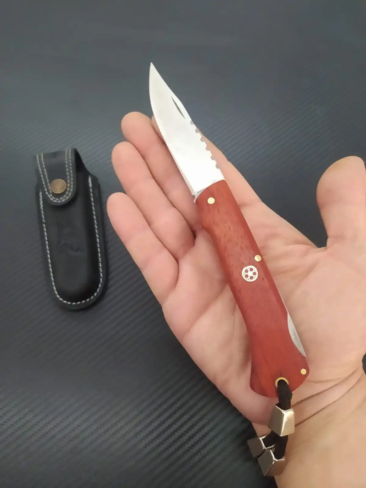 

Handmade 4116 steel pocket knife, gift for boyfriend, gift for husband, belt knife, folder knives, survival knife for outdoor