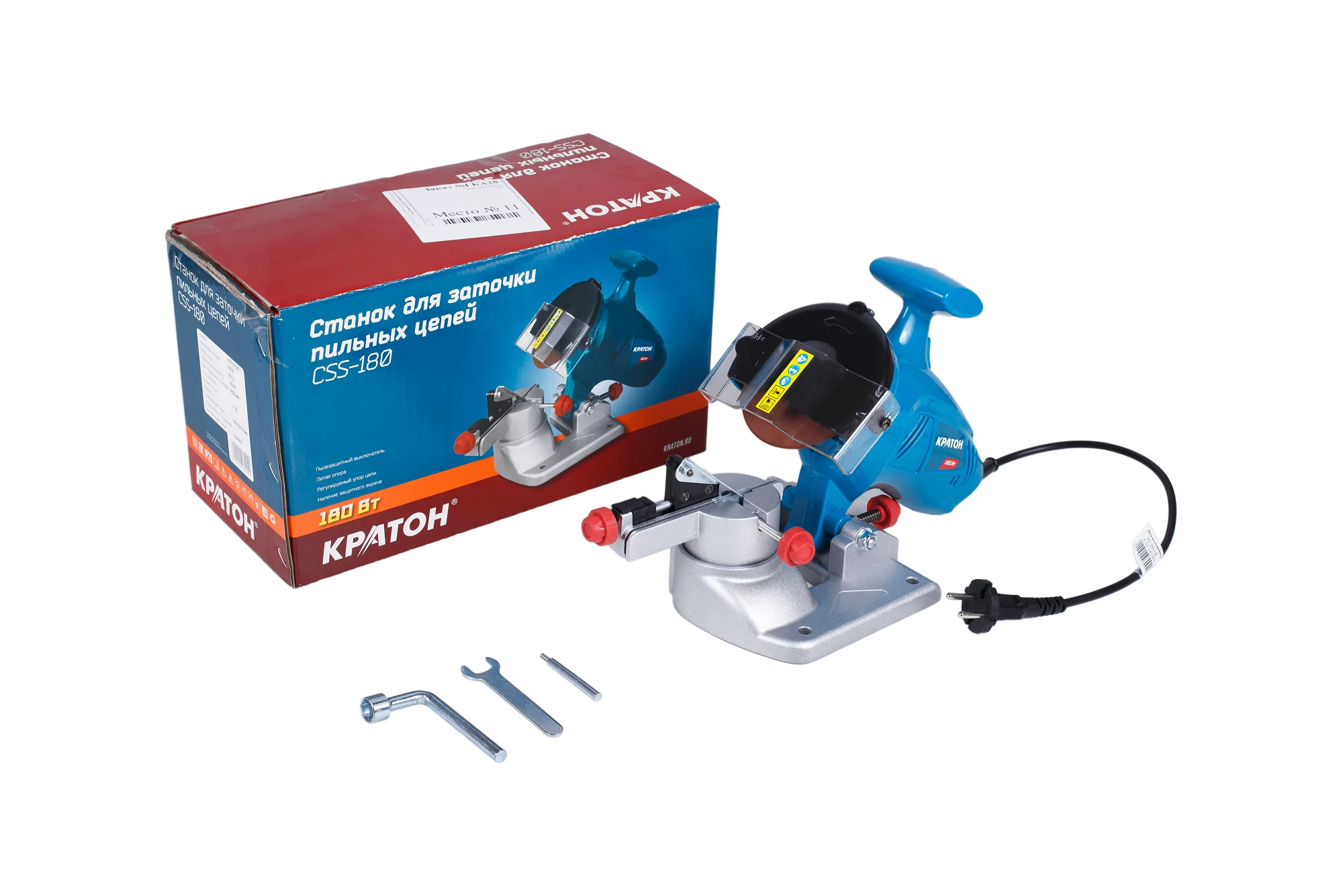 Станок для заточки пильных цепей КРАТОН CSS-180 | Инструменты