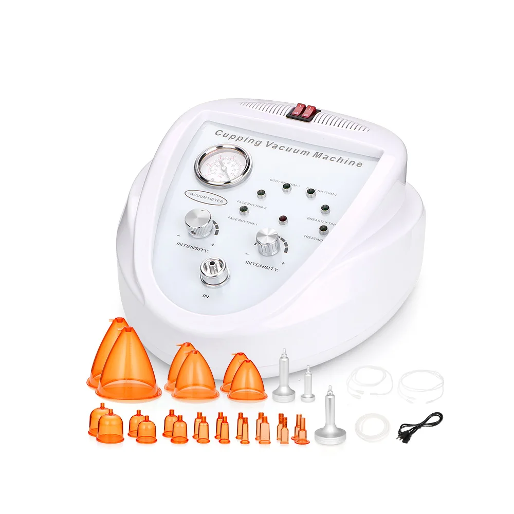 

Аппарат для салона красоты в форме тела, 150 мл, Вакуумная чашка оранжевого цвета для увеличения ягодиц и груди, Лимфатический дренажный масс...