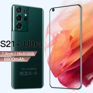 Global version New S21 Ultra 7.3HD Full screen Android Mobile Phone
16GB+512GB Smartphone 24MP+48MP Cellphones 5G/4G