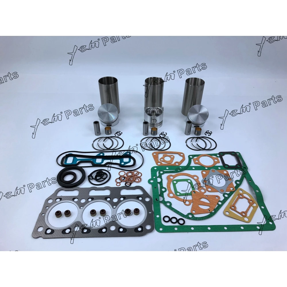 Для деталей двигателя Yanmar 3T72 3T72HL Комплект для капитального ремонта комплект