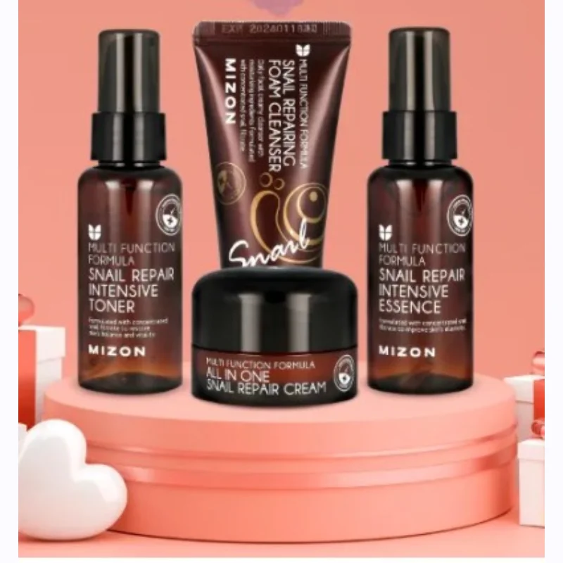 MIZON Подарочный набор Mizon Snail Miniature Special Edition Set of Four оригинал День рождения Корейская