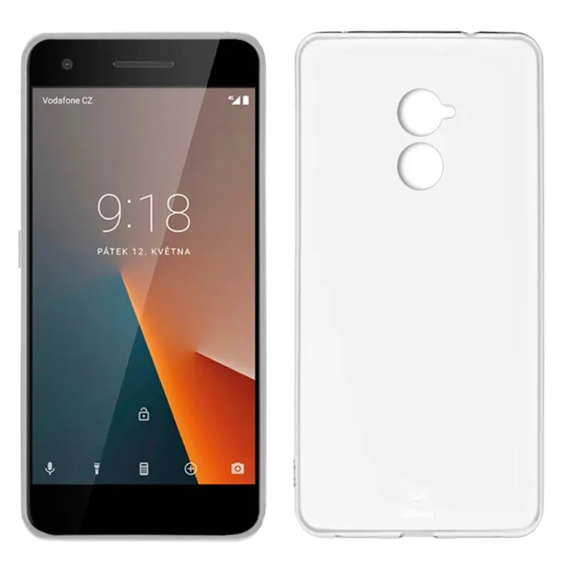 Силиконовый чехол Vodafone Smart V8 (прозрачный мягкий ant|Бамперы| |