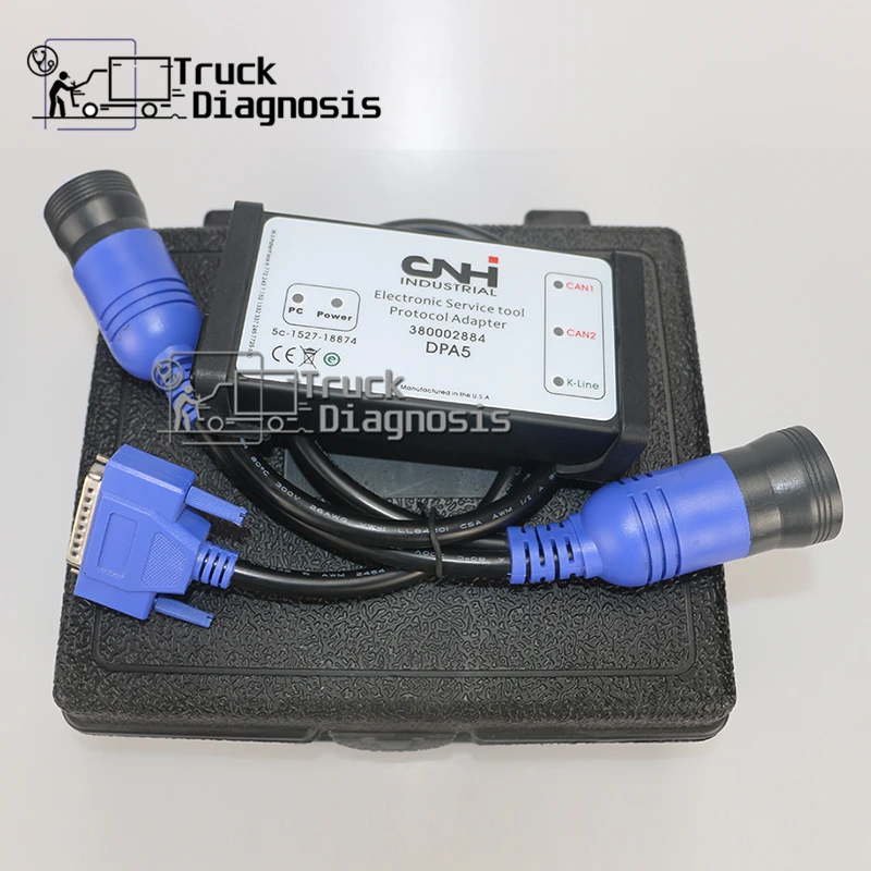 

New Holland CASE Electronic Service Tool(CNH EST 9.2 engineering Level)+Diagnostic Procedures+White CNH DPA5 kit diagnostic tool