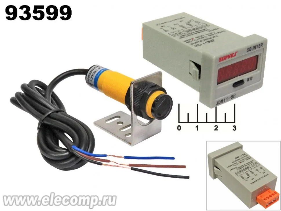 Counter Pulse 12-24V with инфакрасным sensor 5H + | Отзывы и видеообзор -1005003861117441