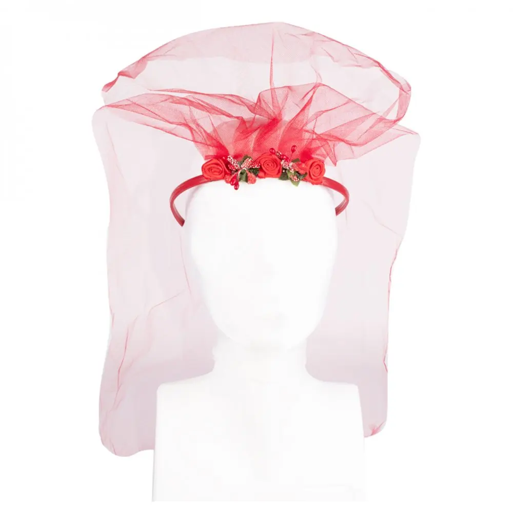 Хна невесты корона цветения 10 шт красный|Свадебные вуали| |