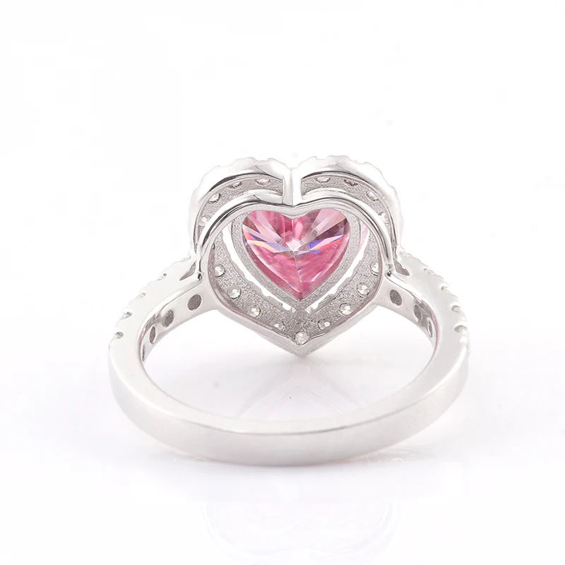 По индивидуальному заказу подарок на день Святого Валентина 925 кольцо из