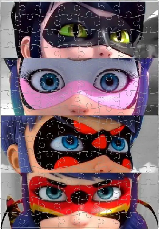 Пазл Леди Баг и Супер Кот №21 | Игрушки хобби