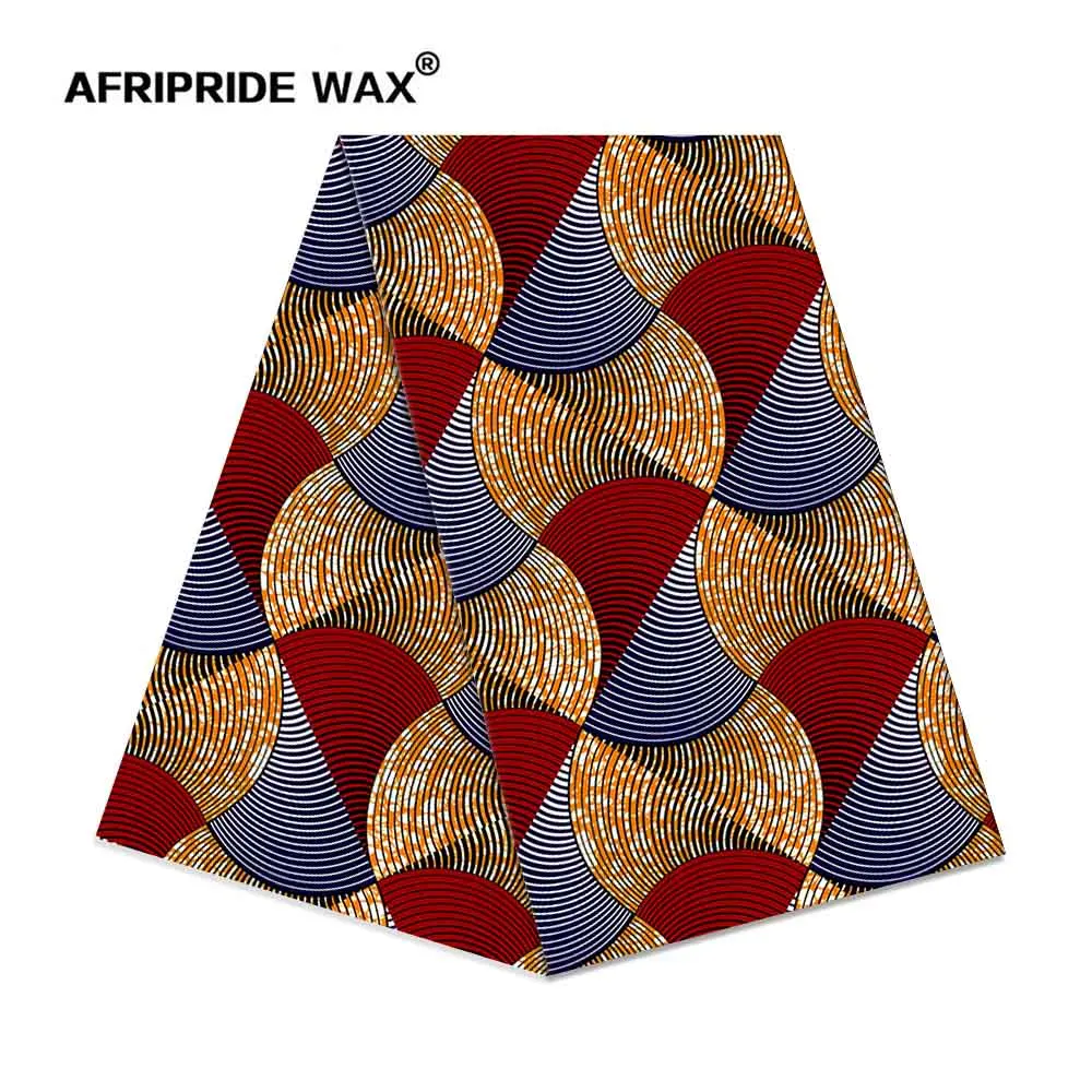 Новая африканская печать оптовая продажа Батик Хлопчатобумажная Ткань AFRIPRIDE 100%