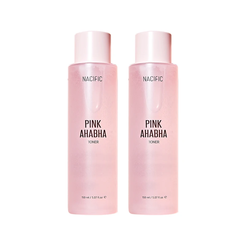 

[NEW] Pink AHABHA Toner [1+1] - Nacific Toner, Skin care, Korea cosmetic, Moisture, Essence, Toner, Cream, Sensitive skin