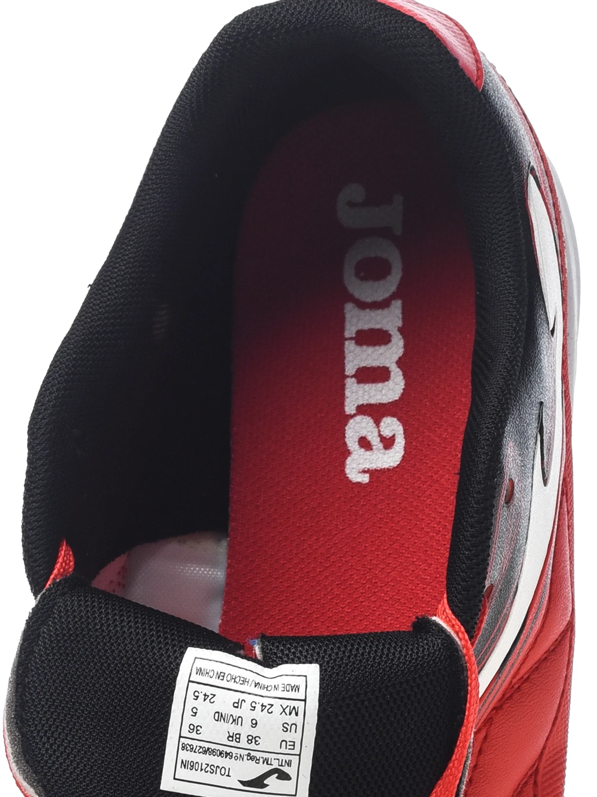 Joma. Футзальная обувь TOLEDO красный | Спорт и развлечения