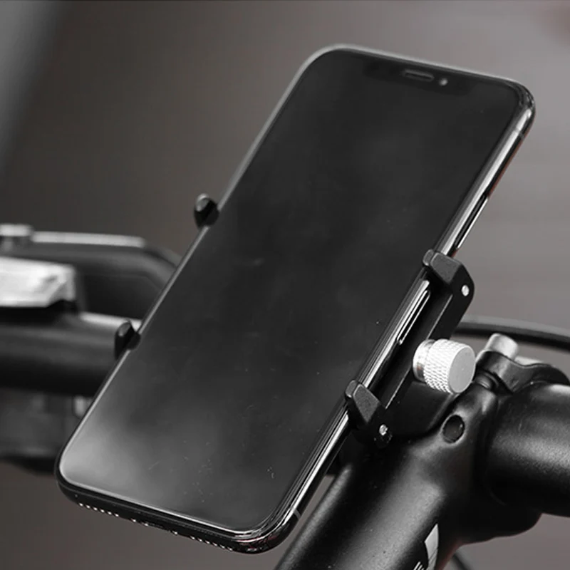

KOOTU Bike Phone Holder Aluminum Alloy Mobile Phone Holder Mountain Bike Bracket Cell Phone Stand Cycling Bike Accessories