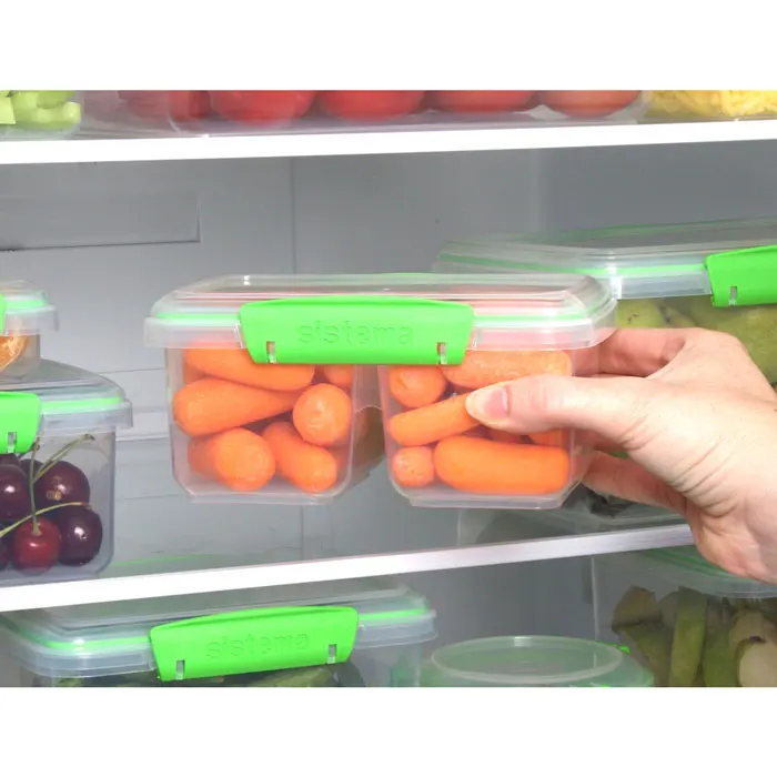 Контейнер двойной Sistema &quotFresh&quot 1л 951620|Лотки для хранения| |