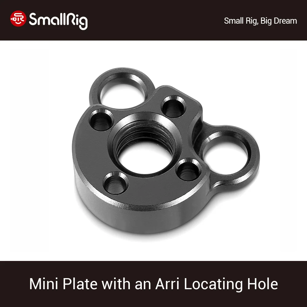 Мини-тарелка SmallRig с отверстием для установки камеры Arri тарелки монитора Ballhead Magic