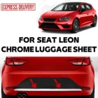 Seat Leon MK3 5F для Cupra 2012-2020, хромированный бампер для багажника, отделка, защитные аксессуары из нержавеющей стали, оборудование для модификации автомобиля