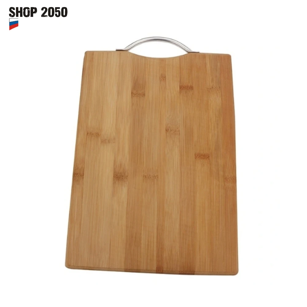 Бамбуковые доски разделочные для кухни деревянные высокого качества с ручкой |