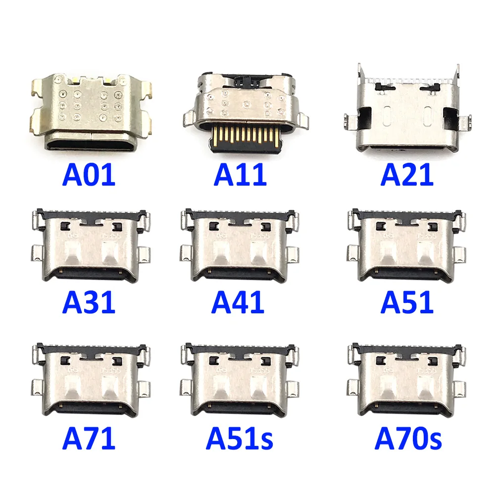 

20 Pcs Micro USB Connector Charging Port Jack Plug For Samsung A20 A30 A40 A50 A60 A70 A01 A11 A21 A31 A41 A51 A71 A51S A70S