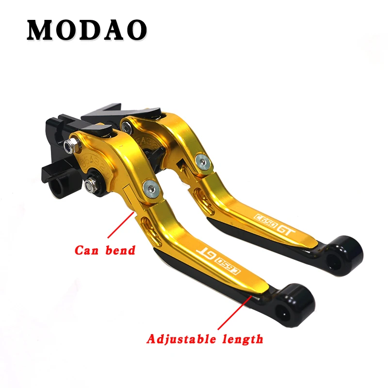 

For BMW C650GT C650 GT 2012 2013 2014 2015 Motorcycle Accessories Folding Extendable Brake Clutch Levers LOGO C650GT