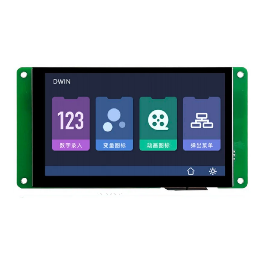 DWIN 5 .0 дюймов 800xRGBx480 65K цветов TN экран HDMI интерфейсная емкость сенсорная панель -