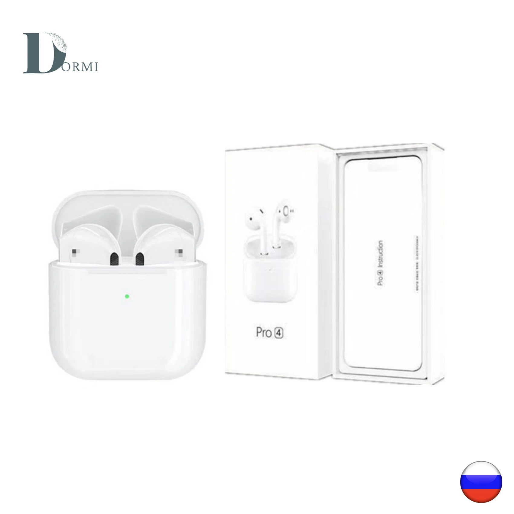 Беспроводные bluetooth-наушники Pro4 музыкальные наушники для Huawei Iphone Xr 11 12 Pro 13 XS Max Xiaomi