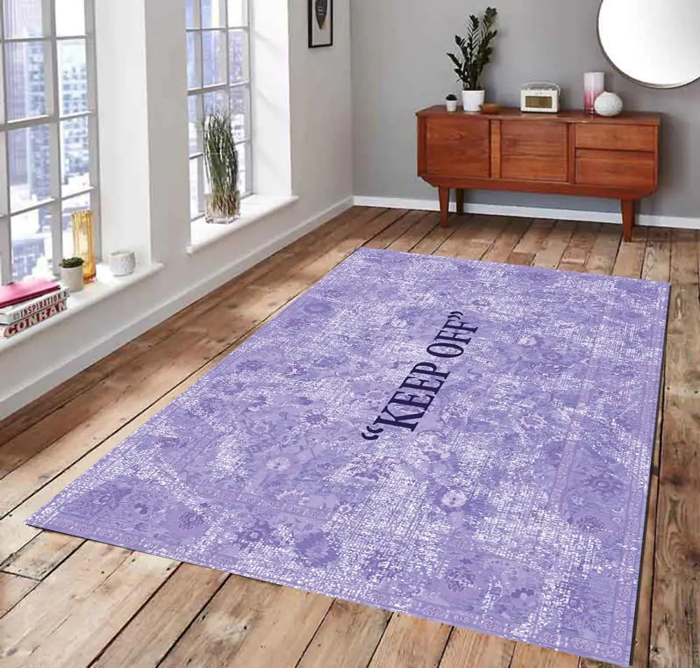 

KEEP OFF 51 Patterned Carpet ,Non Slip Floor Carpet,Teen's Carpet,Turkish Rug