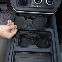 for land rover defender 90 110 20 22 car styling tpe rubber black car center console water coaster non slip mat car accessories