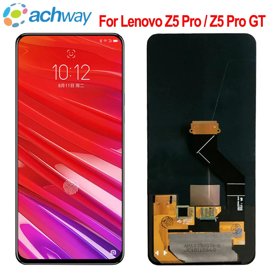 AMOLED For Lenovo Z5 Pro GT LCD L78032 Display Touch Screen Digitizer Assembly Replacement For Lenovo Z5 Pro LCD L78032 Display