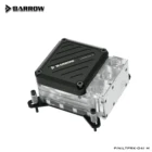 Barrow INTELAMD платформа POMакриловый водяной блок для процессора 10 Вт Встроенный резервуар для насоса