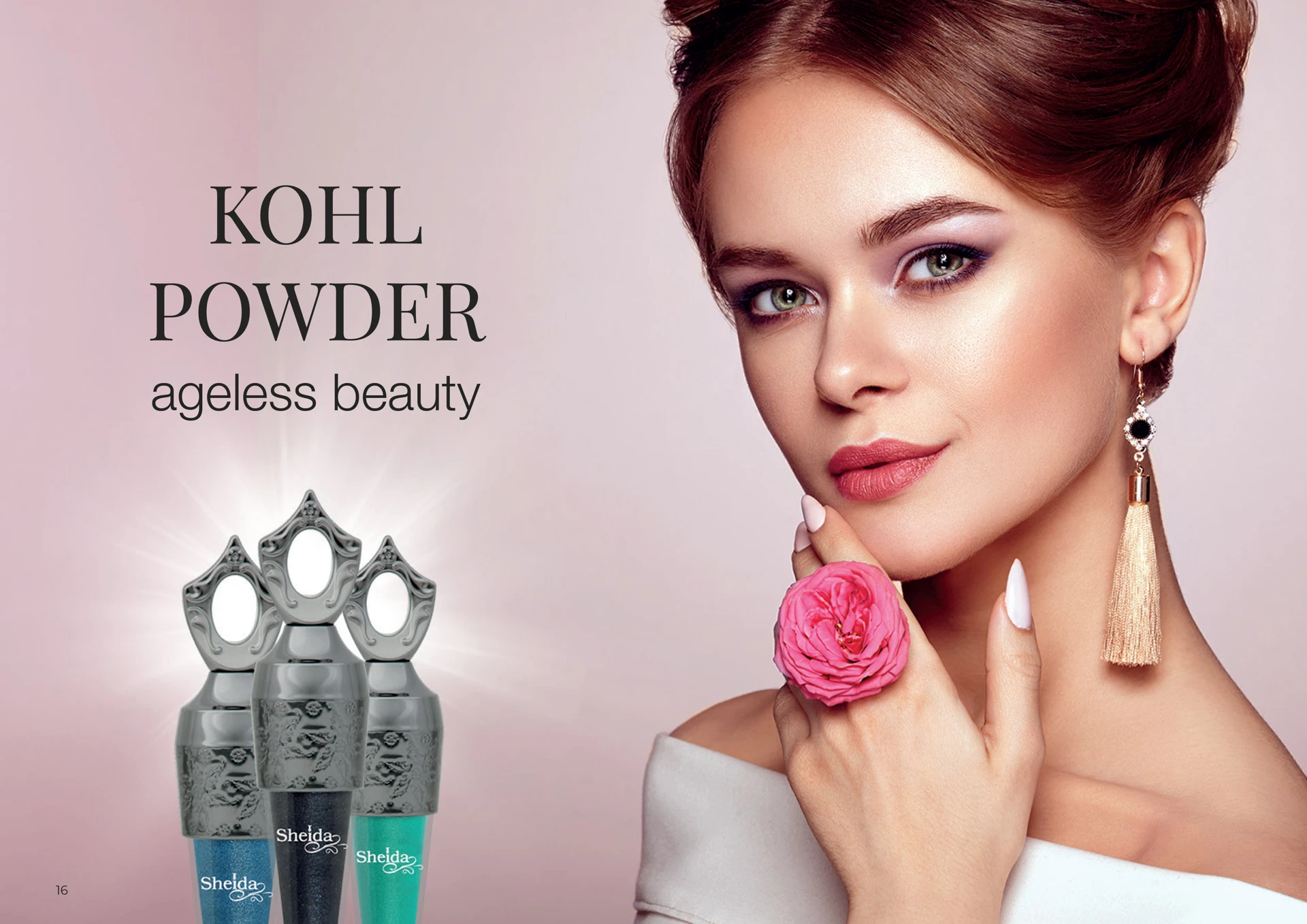 Подводка-карандаш для глаз FS Sheida Kohl оригинальная минеральная подводка черный