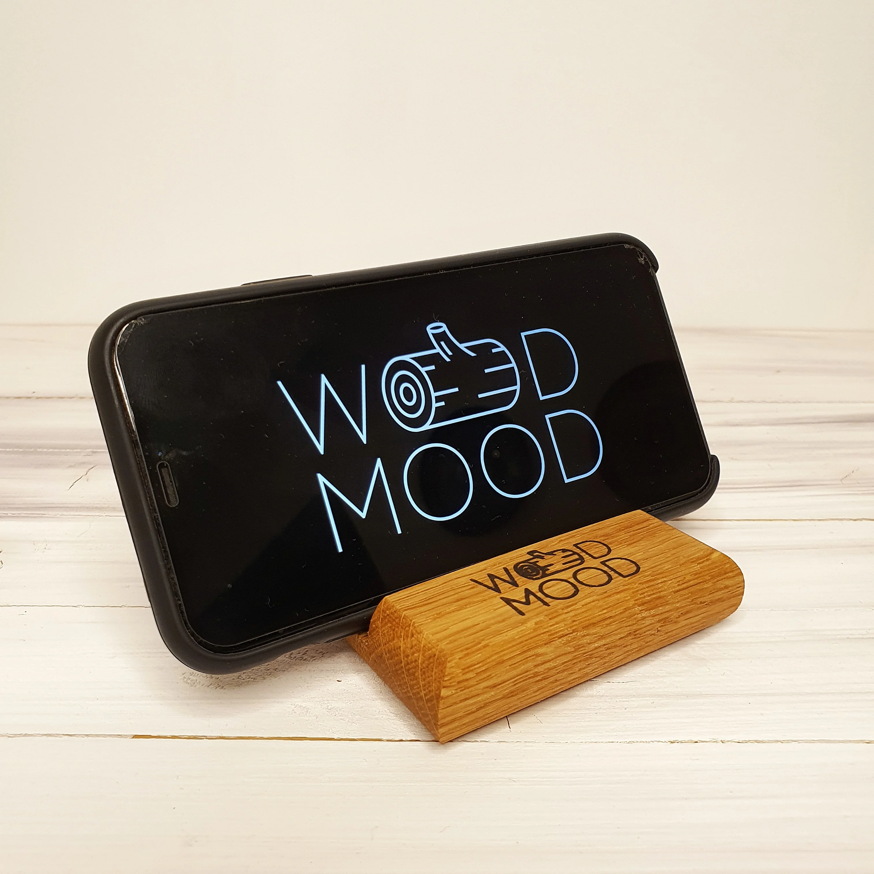 Универсальная деревянная подставка для телефона или планшета держатель