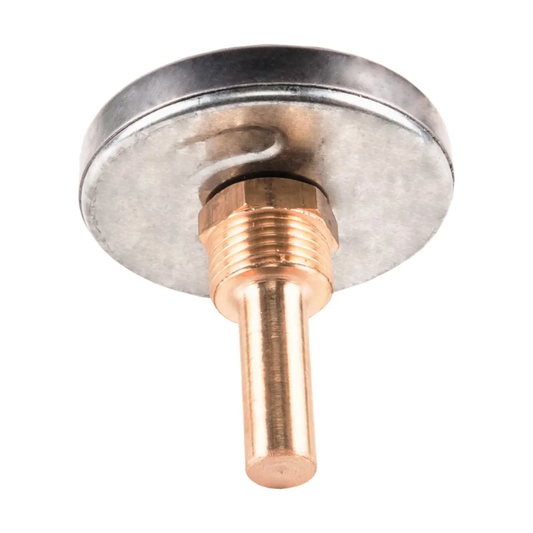 Термометр биметаллический 0 120 гр. с цветовой индикацией|Термометры и градусники|