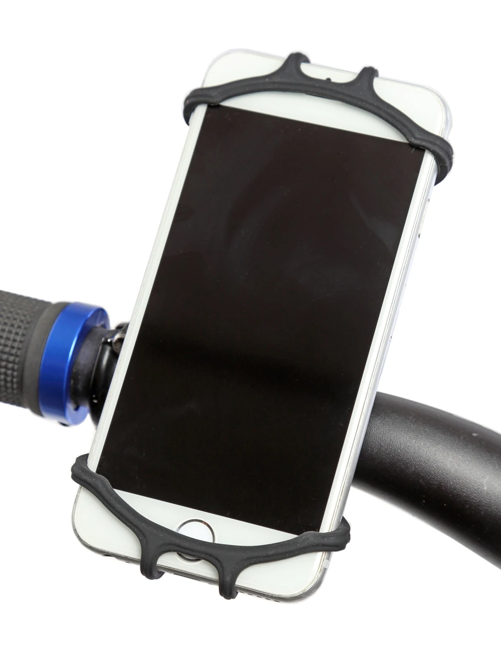 Держатель телефона на руль велосипеда универсальный поворотный силиконовый Mobylos