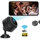 HD 1080P WI-FI мини Камера Ip камера-няня камера с видео в прямом эфире Скрытая ночное виденье Обнаружение движения Поддержка умный дом удаленного просмотра